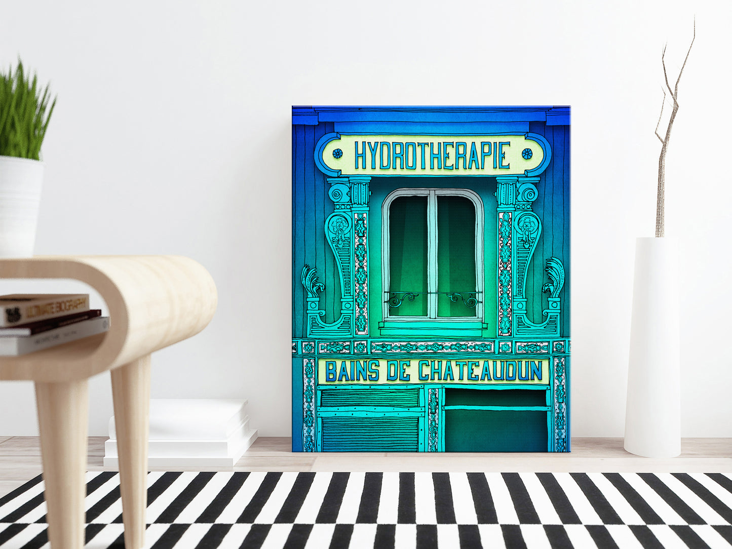 Hydrotherapie - Canvas Art Print