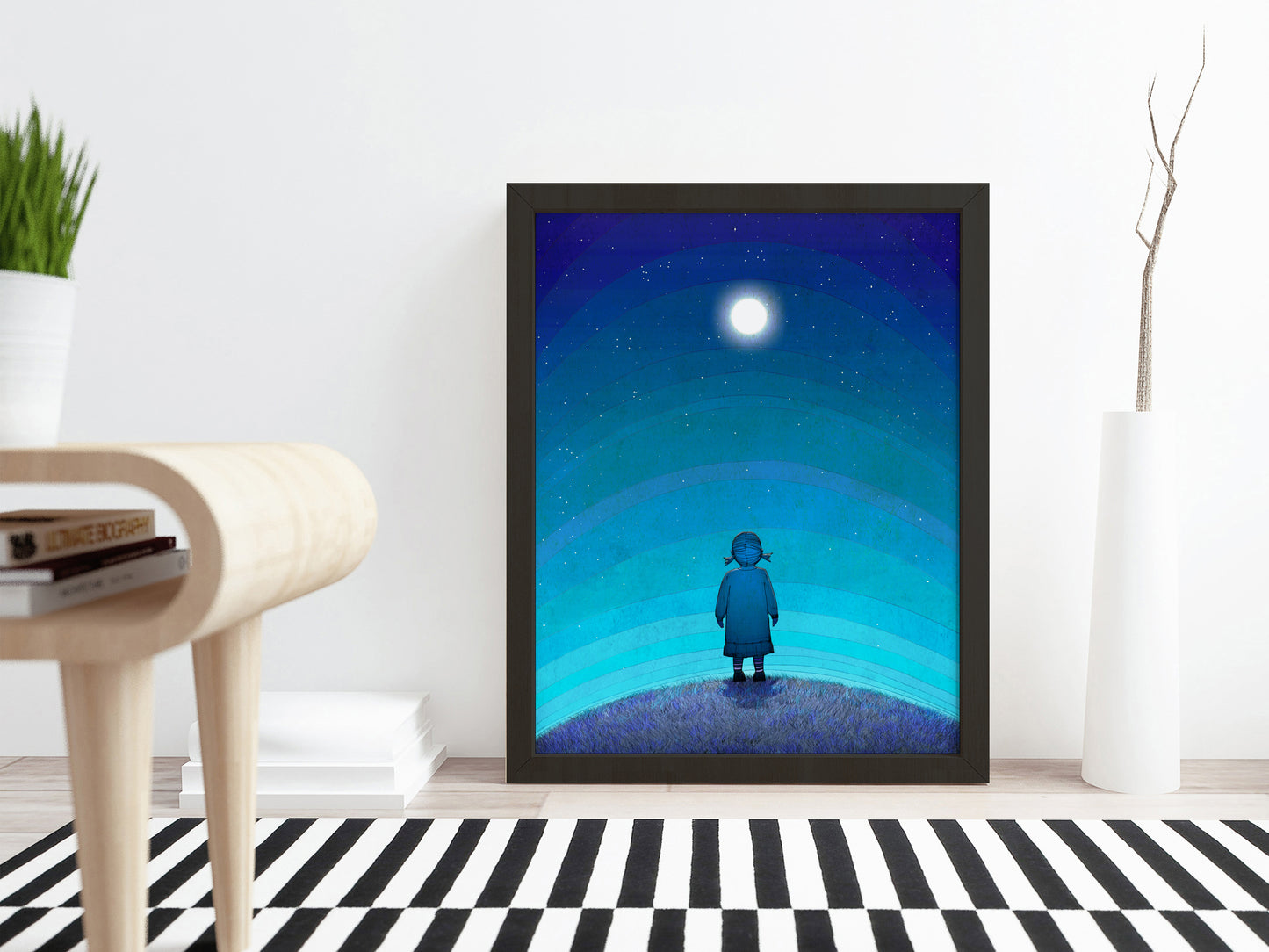 Moonlight - Framed Art Print