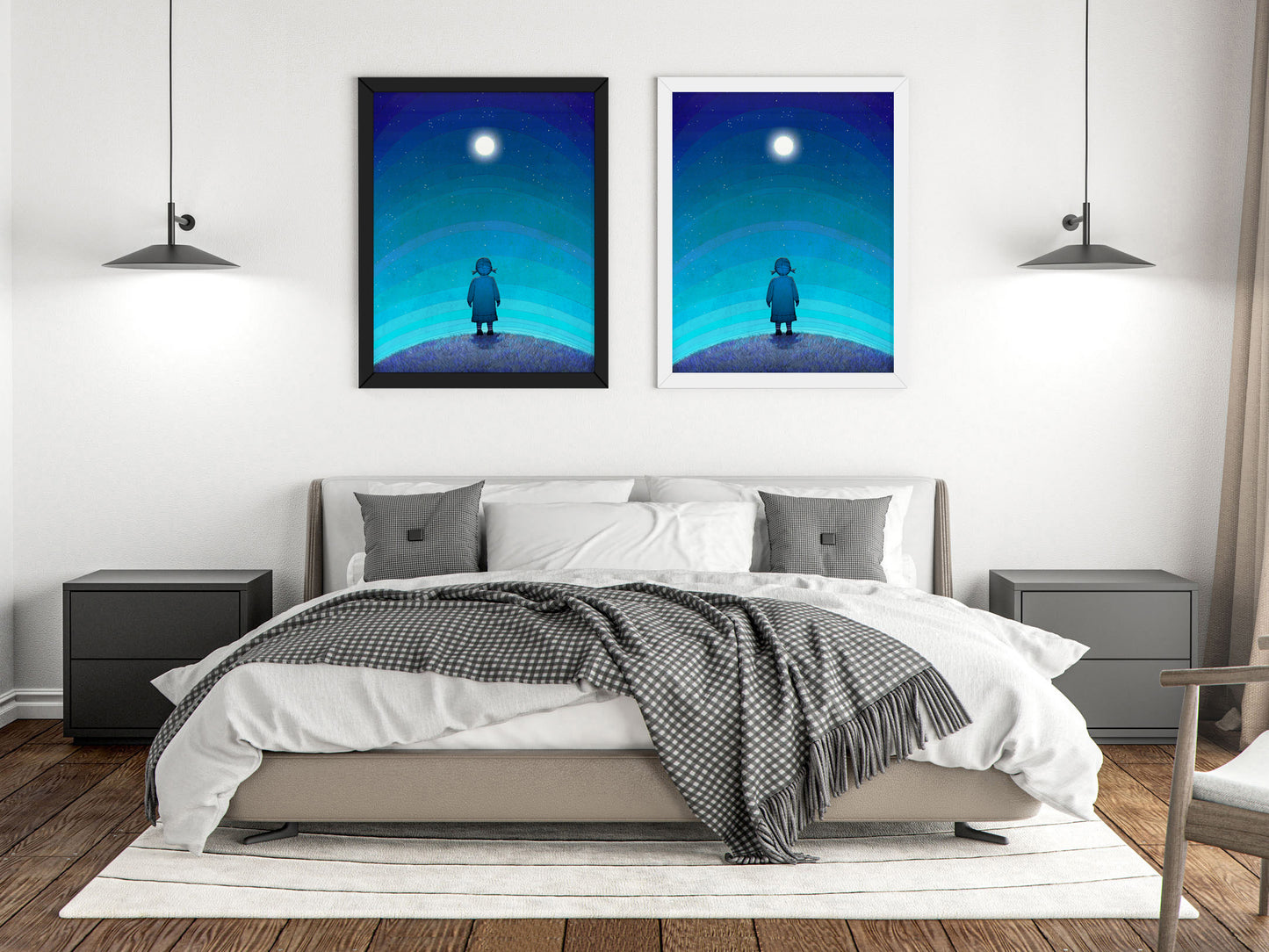 Moonlight - Framed Art Print