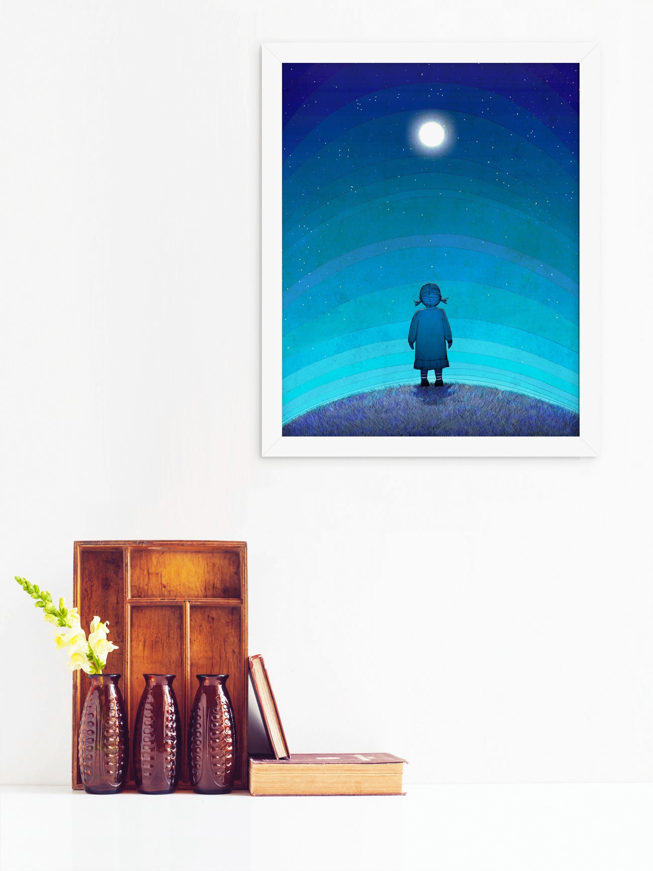 Moonlight - Framed Art Print