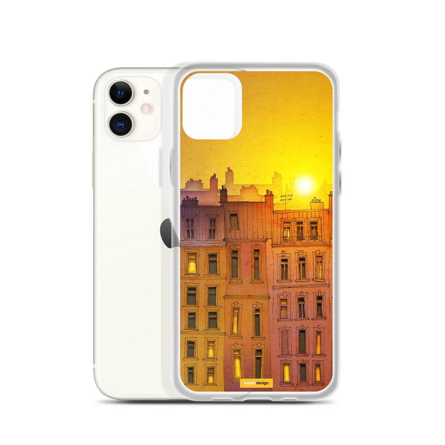 Sunrise - Illustrated iPhone Case