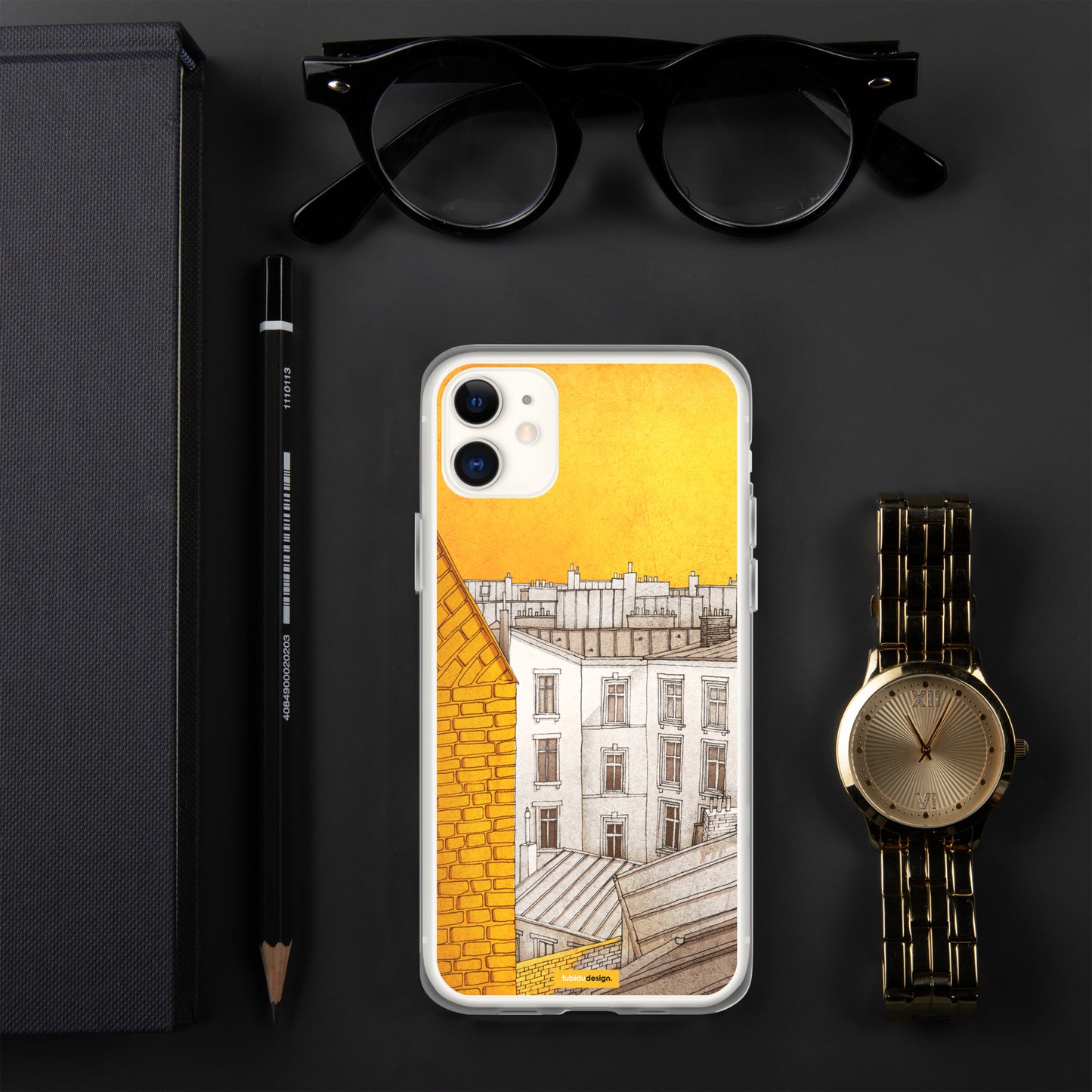 Sunny day in Paris - iPhone Case