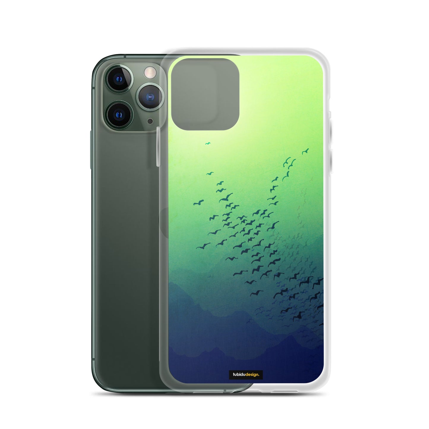 Awakening (green) - Illustrated iPhone Case