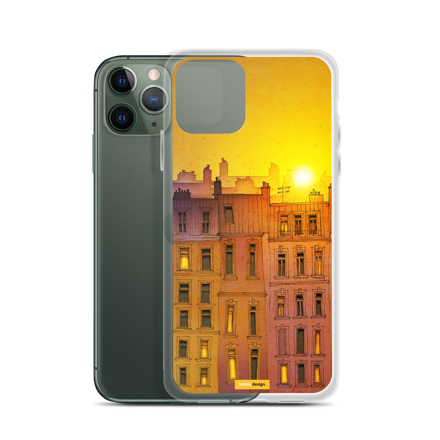 Sunrise - Illustrated iPhone Case