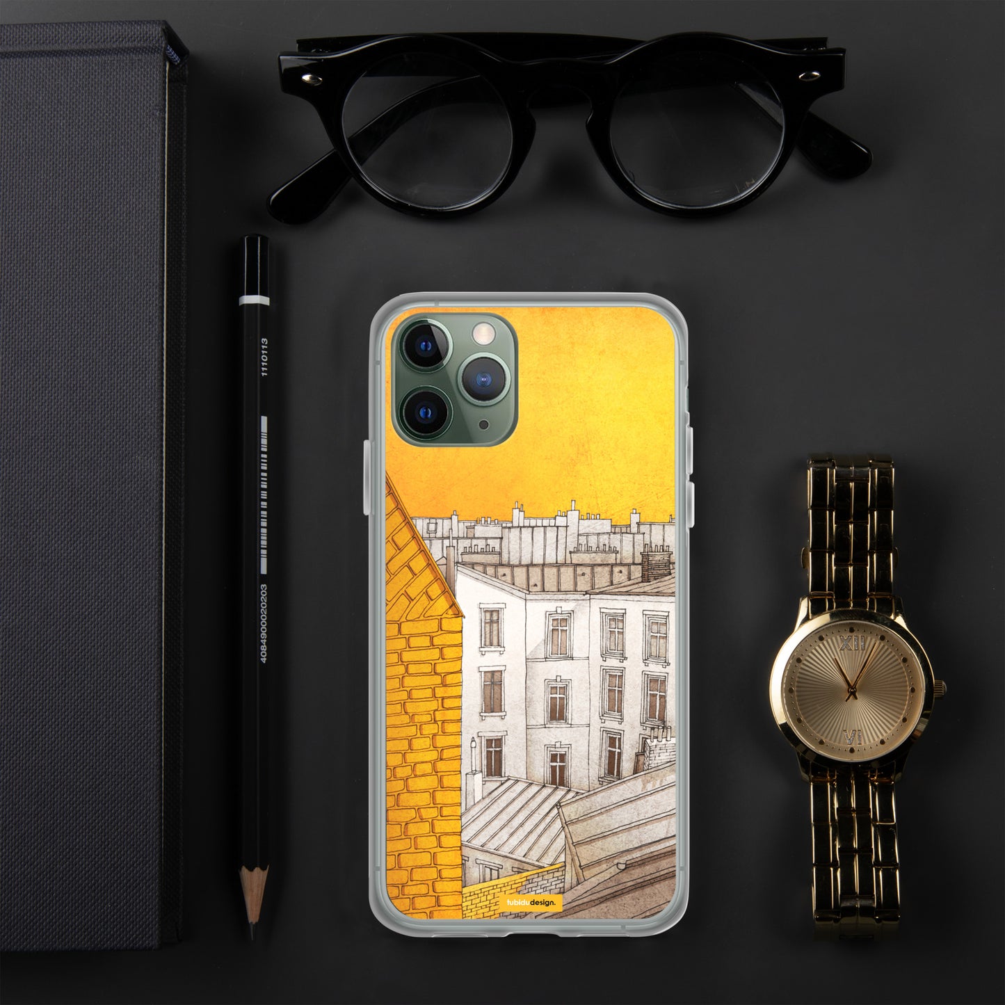 Sunny day in Paris - iPhone Case