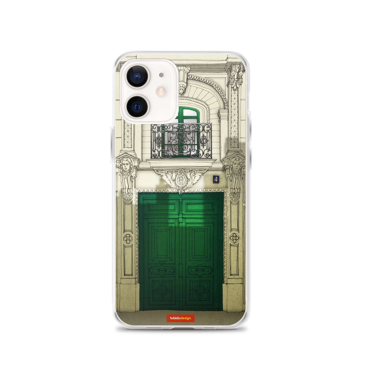 Fight for the light (green) - Illustrated iPhone Case