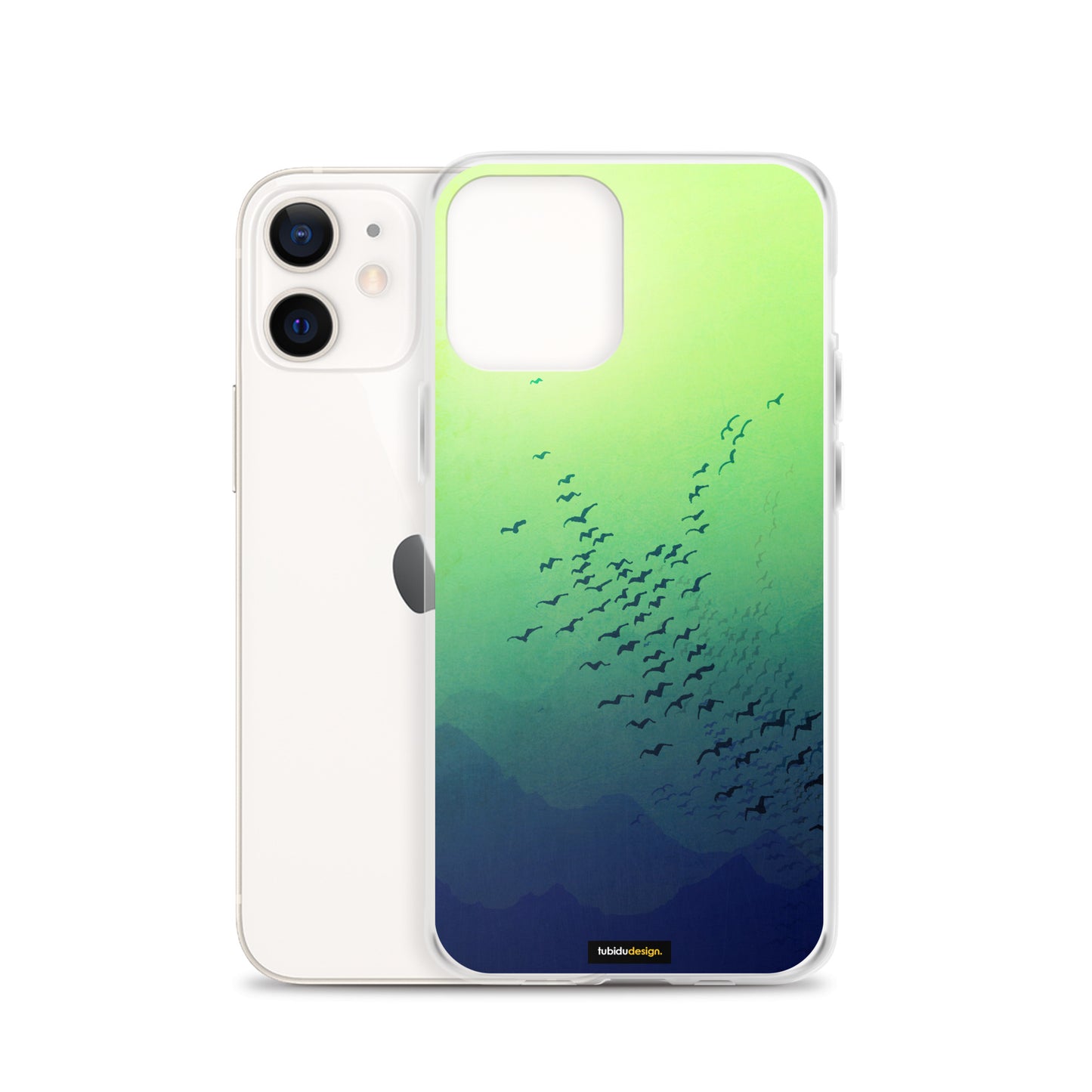 Awakening (green) - Illustrated iPhone Case