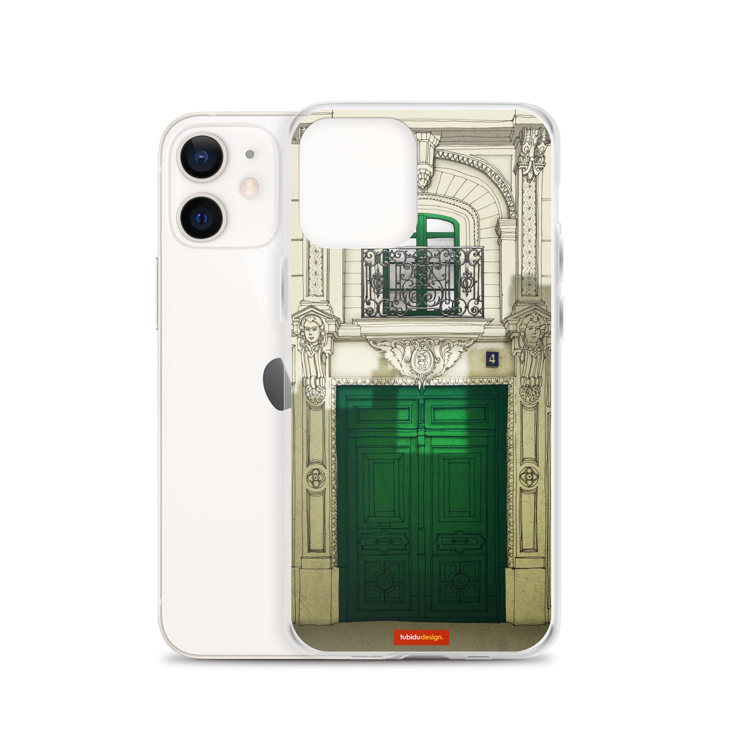 Fight for the light (green) - Illustrated iPhone Case