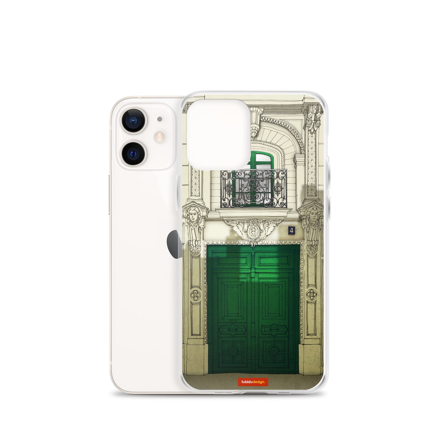 Fight for the light (green) - Illustrated iPhone Case