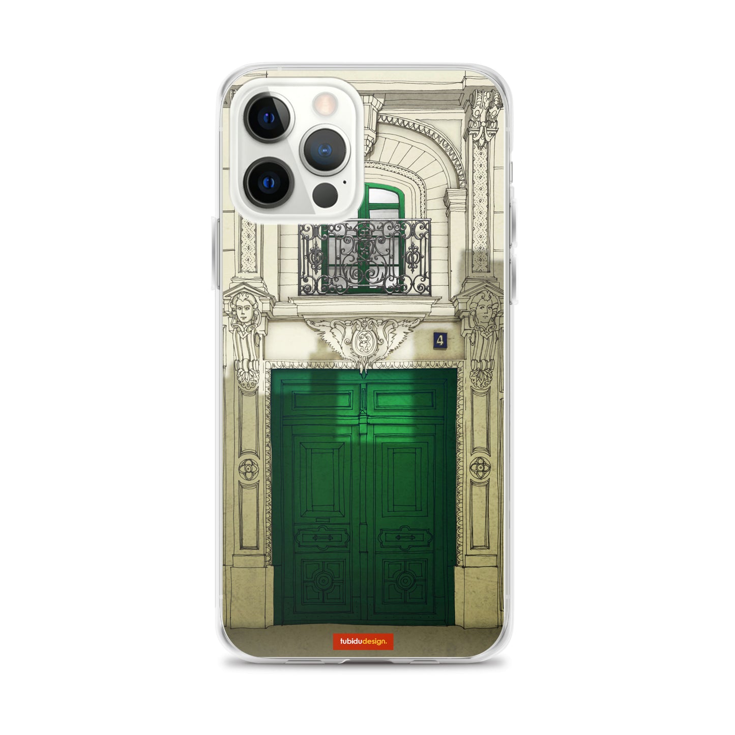 Fight for the light (green) - Illustrated iPhone Case