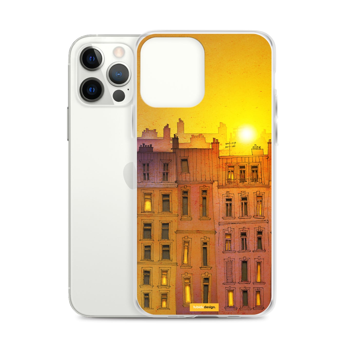 Sunrise - Illustrated iPhone Case