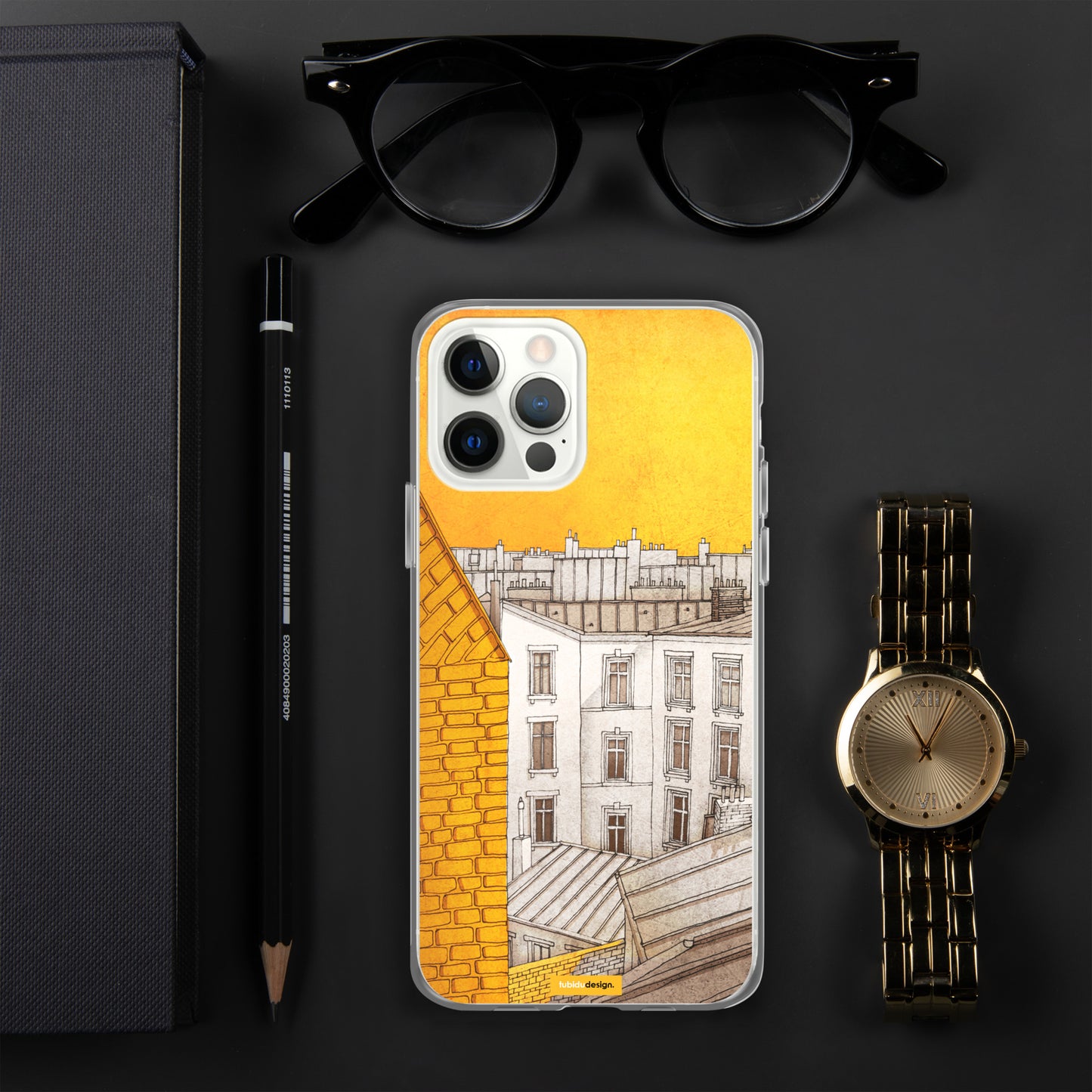 Sunny day in Paris - iPhone Case