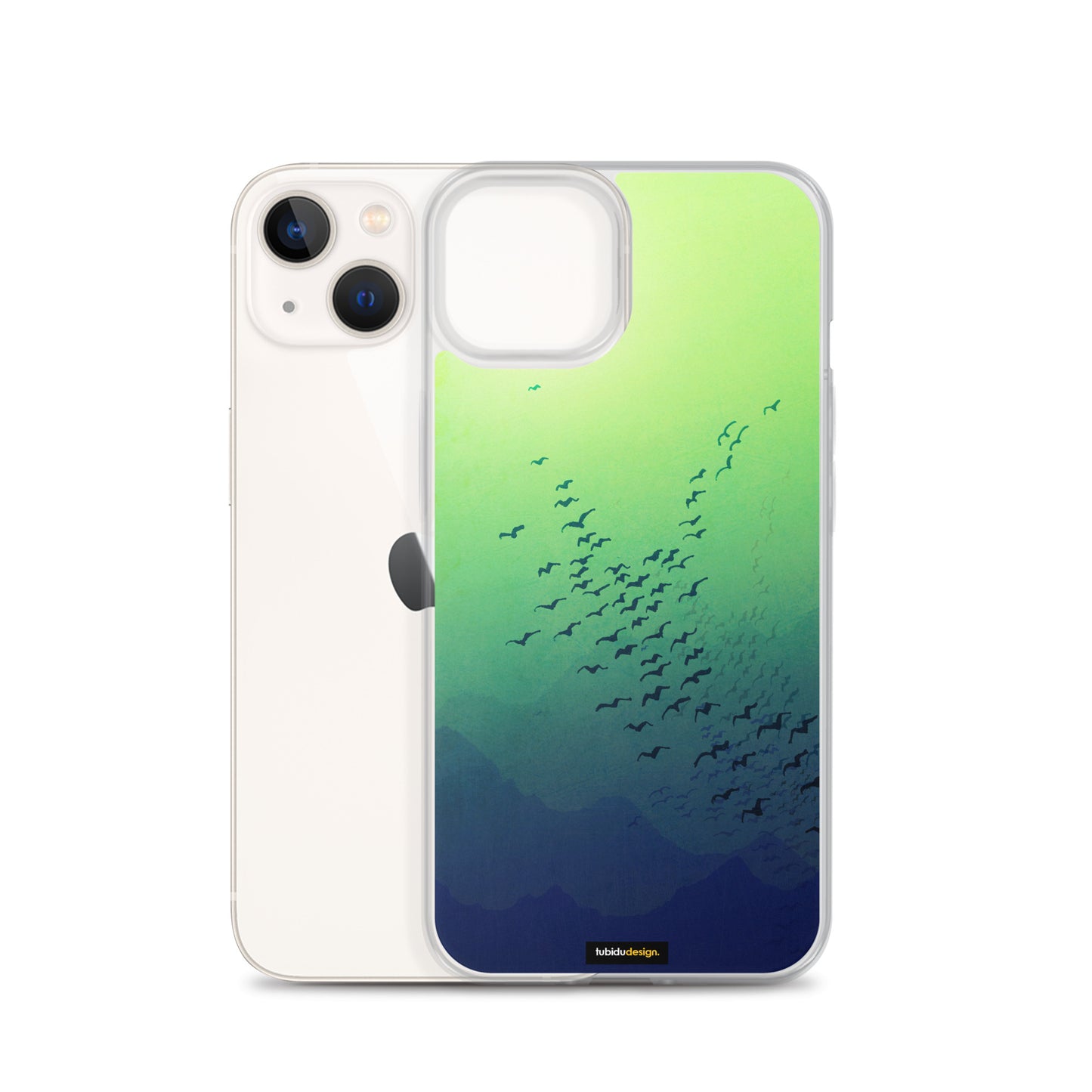 Awakening (green) - Illustrated iPhone Case