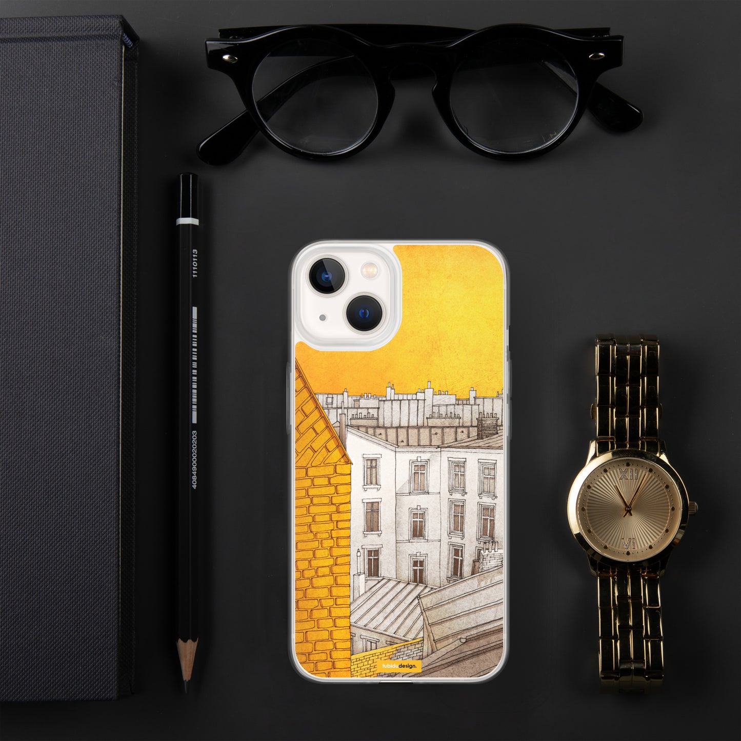 Sunny day in Paris - iPhone Case