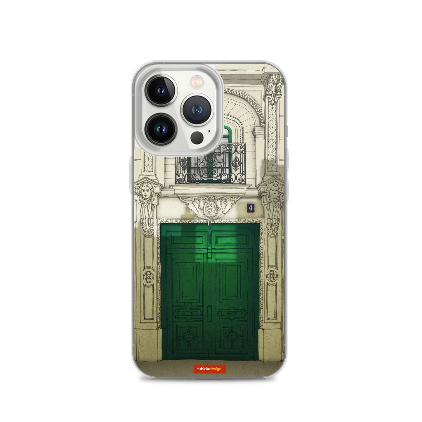 Fight for the light (green) - Illustrated iPhone Case