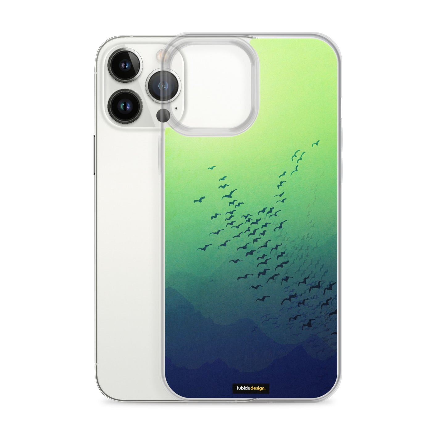 Awakening (green) - Illustrated iPhone Case