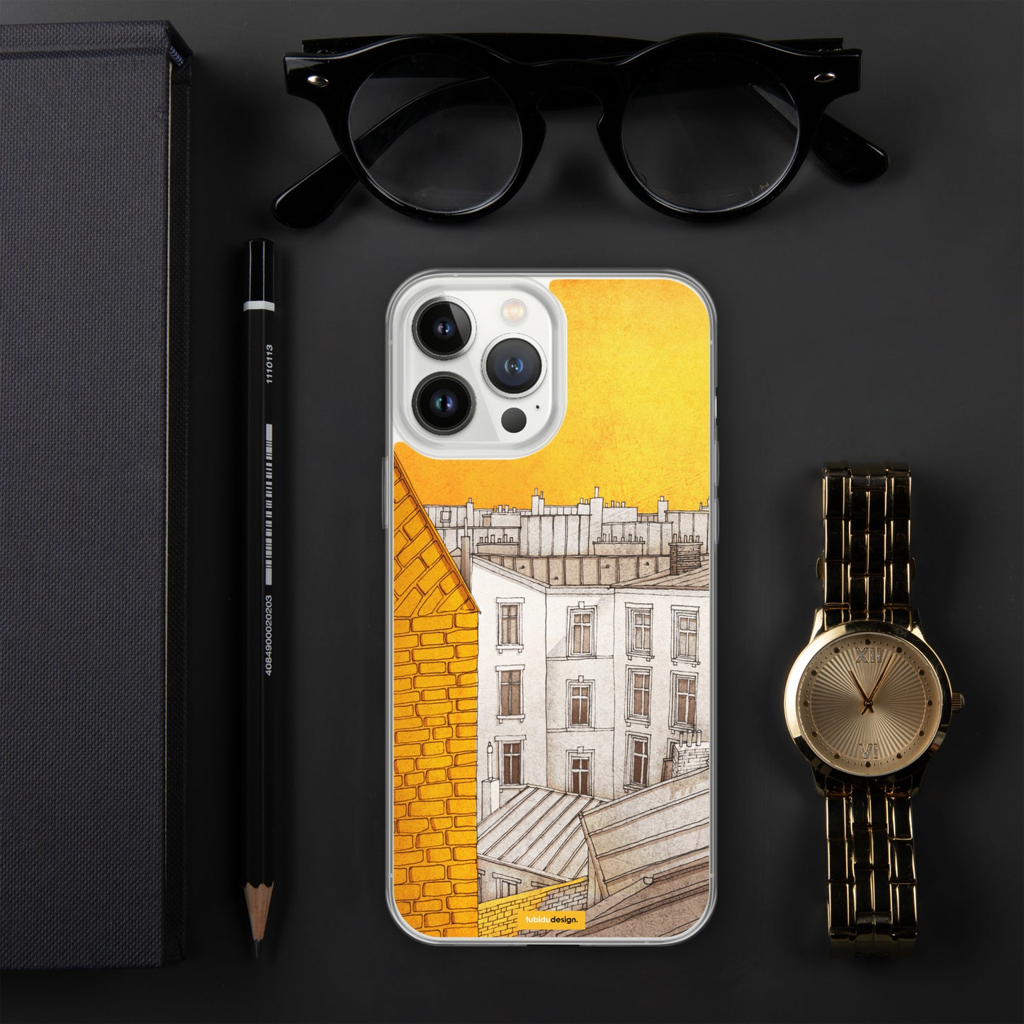 Sunny day in Paris - iPhone Case