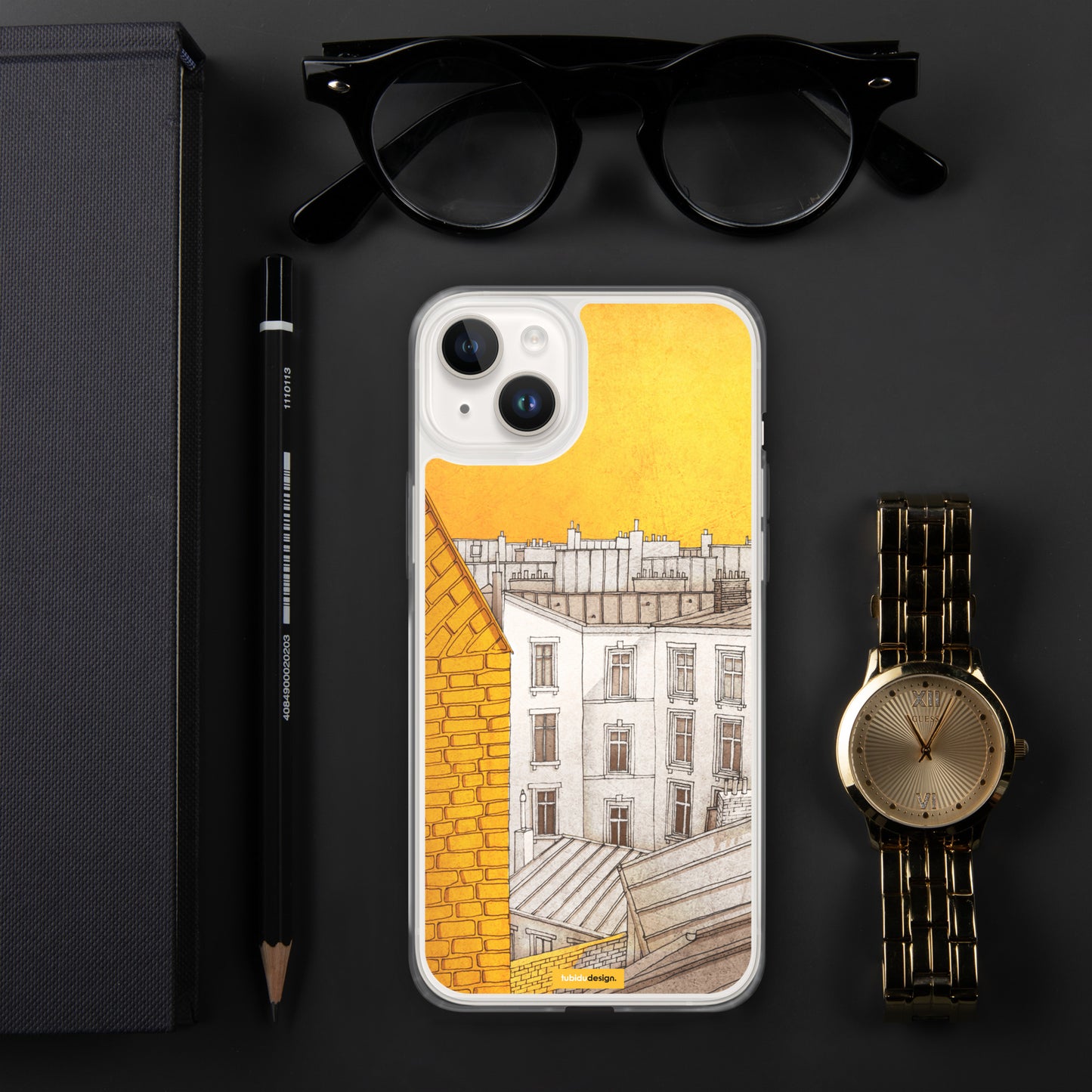 Sunny day in Paris - iPhone Case