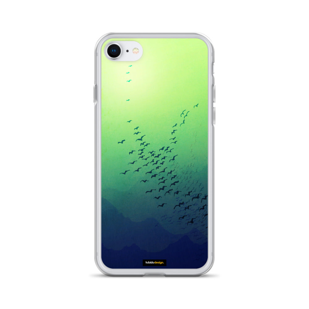 Awakening (green) - Illustrated iPhone Case