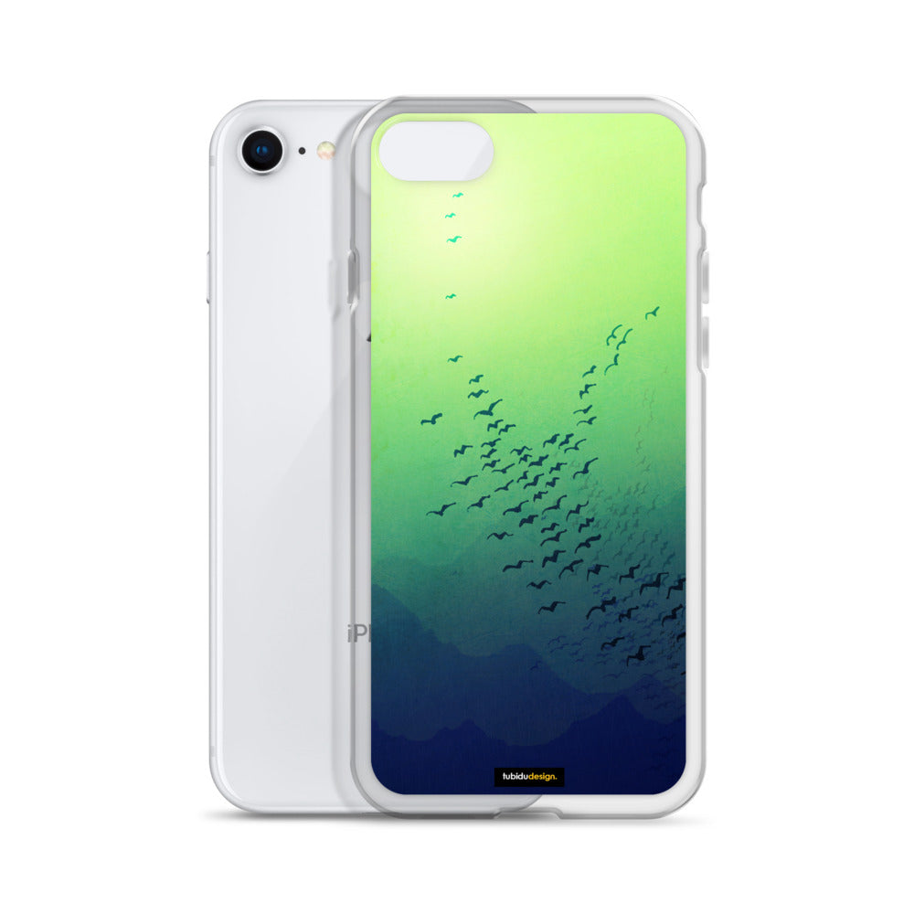 Awakening (green) - Illustrated iPhone Case