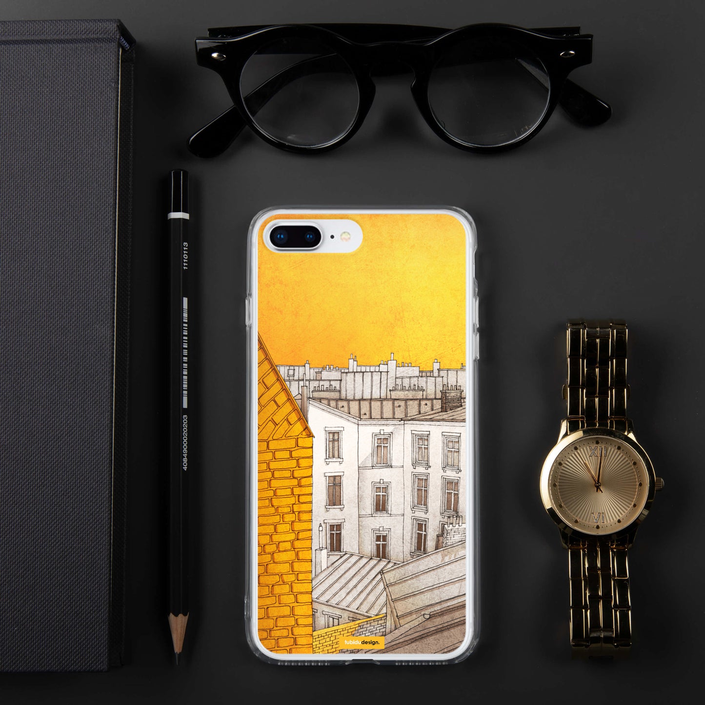 Sunny day in Paris - iPhone Case