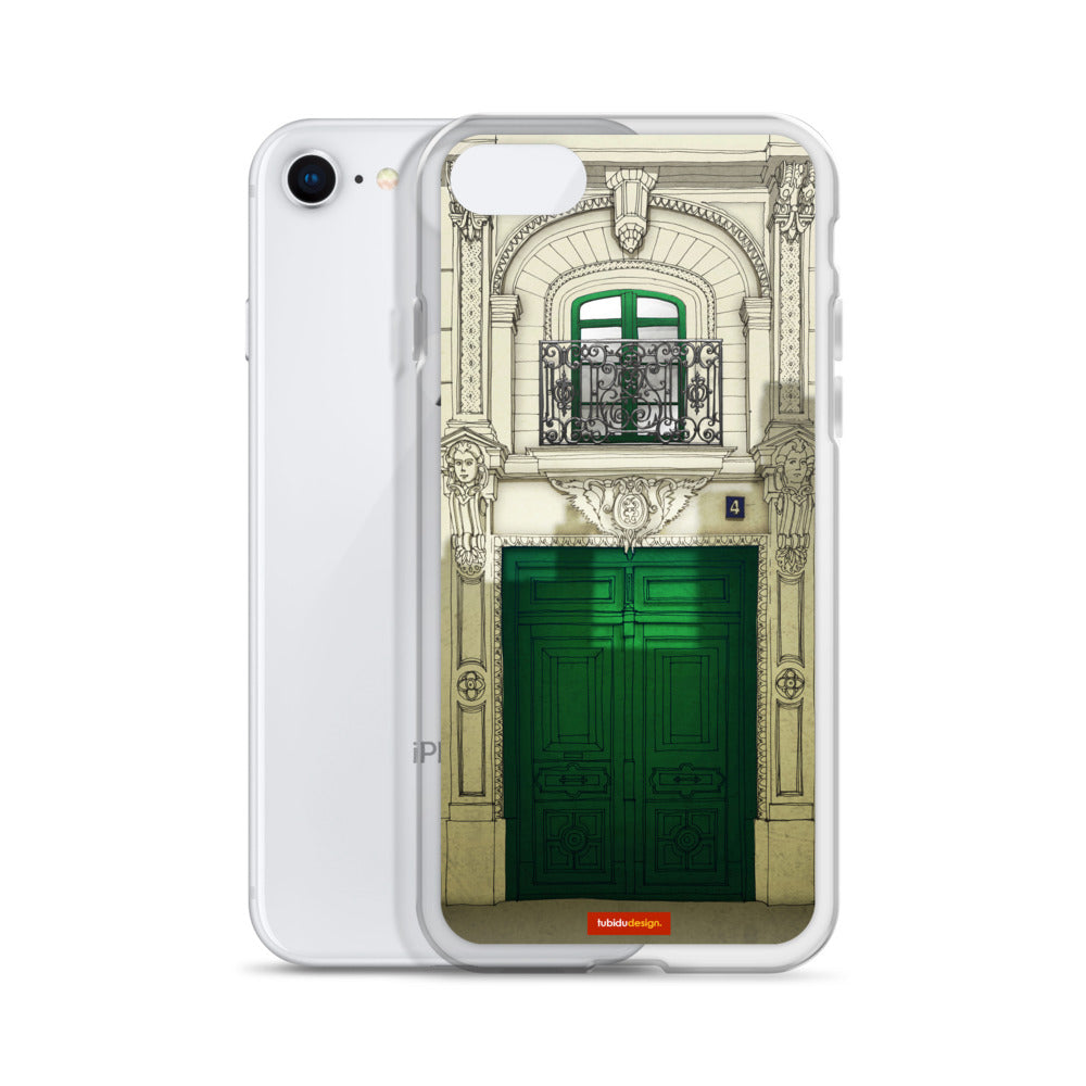 Fight for the light (green) - Illustrated iPhone Case