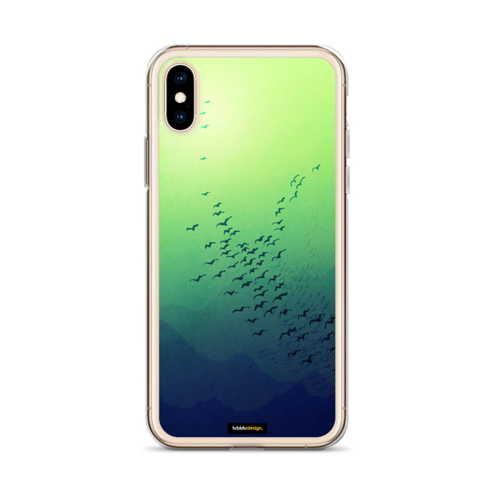 Awakening (green) - Illustrated iPhone Case