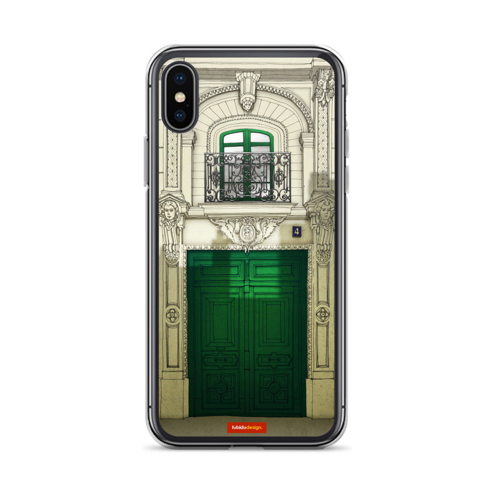 Fight for the light (green) - Illustrated iPhone Case