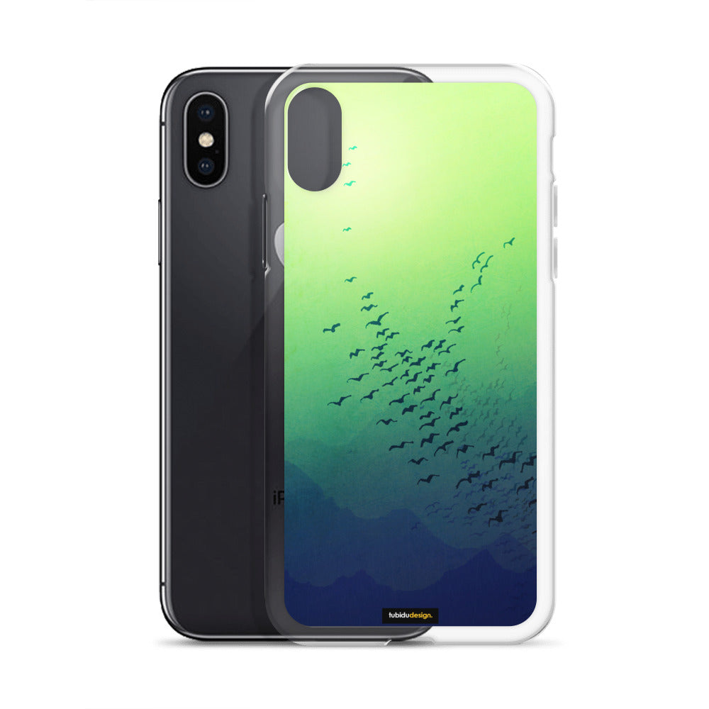 Awakening (green) - Illustrated iPhone Case