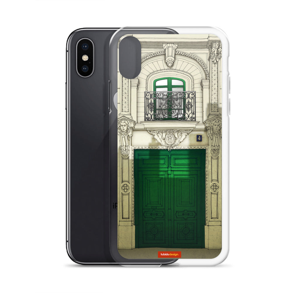 Fight for the light (green) - Illustrated iPhone Case