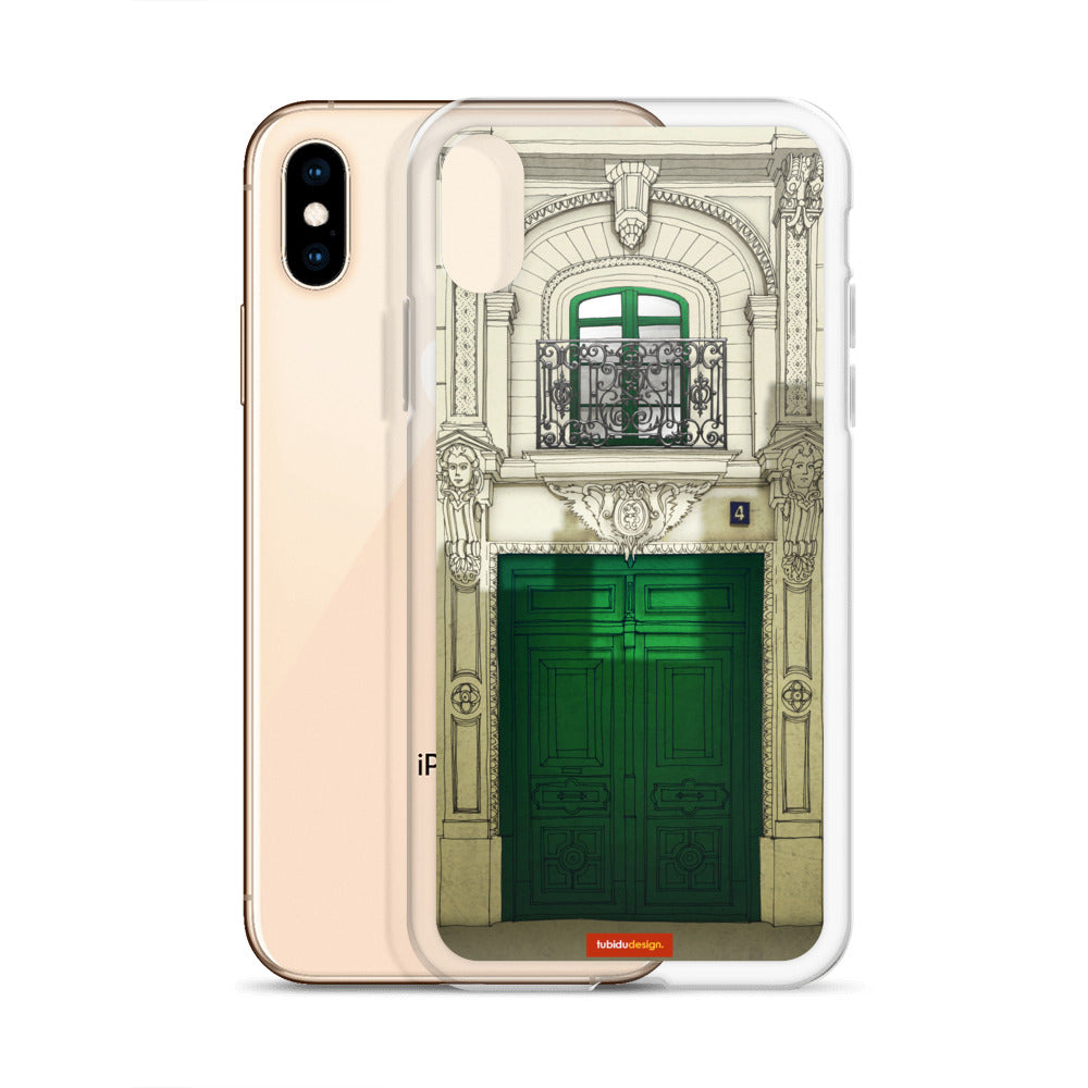 Fight for the light (green) - Illustrated iPhone Case