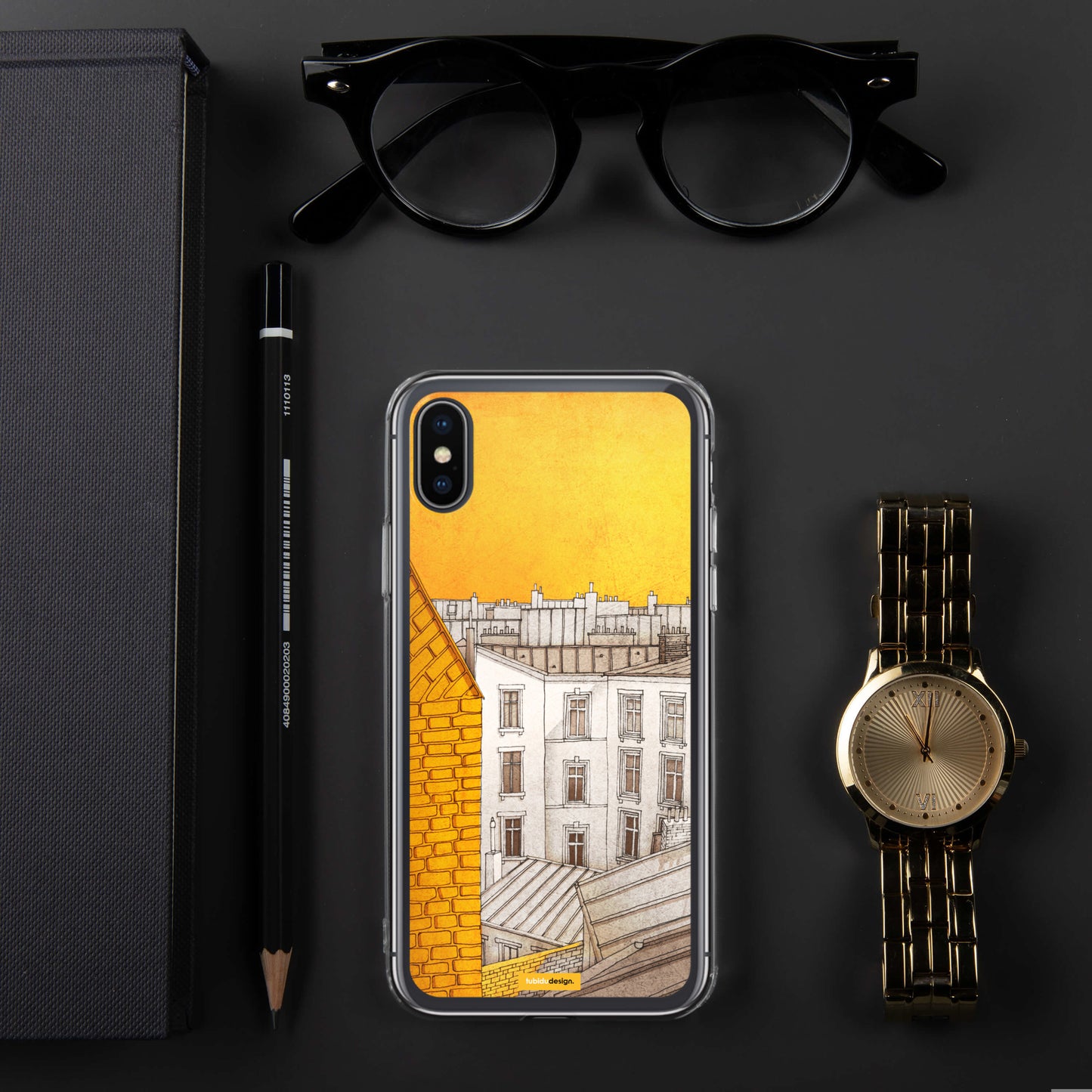 Sunny day in Paris - iPhone Case