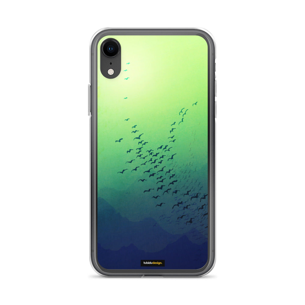 Awakening (green) - Illustrated iPhone Case