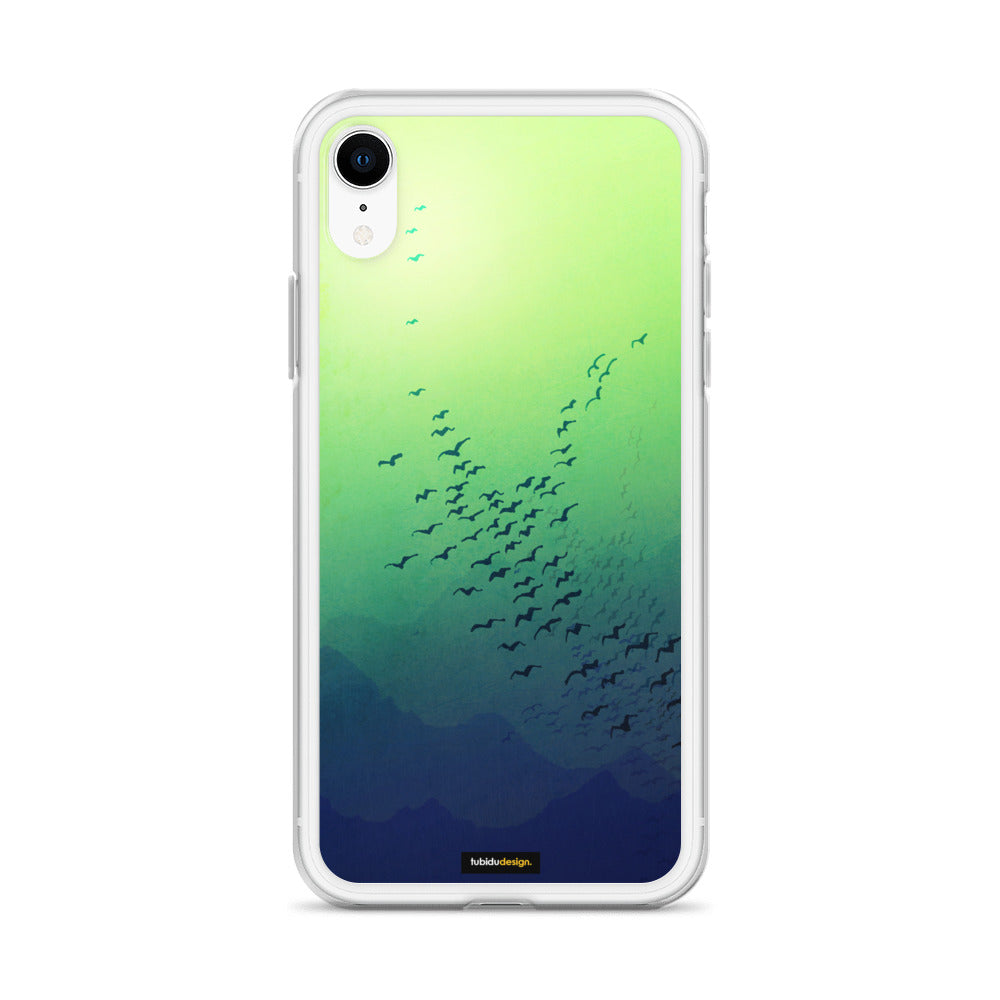 Awakening (green) - Illustrated iPhone Case