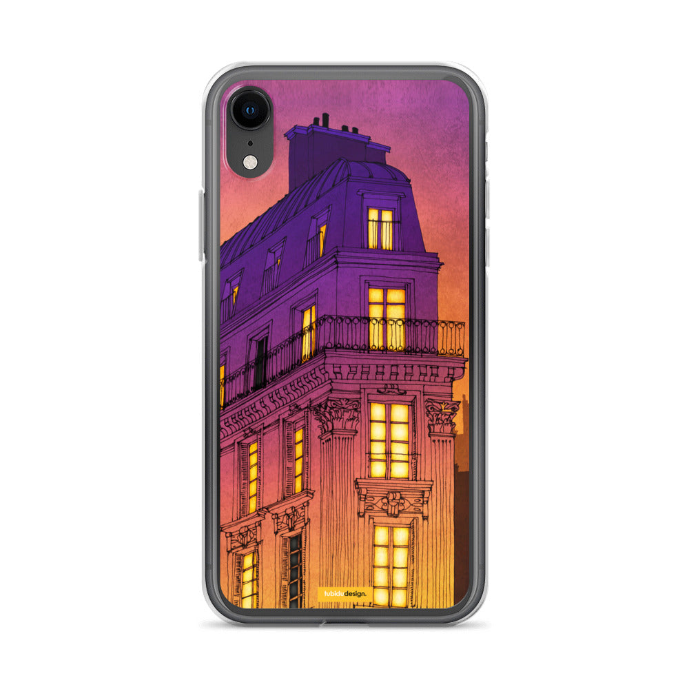 Bouleward de Magenta - Illustrated iPhone Case