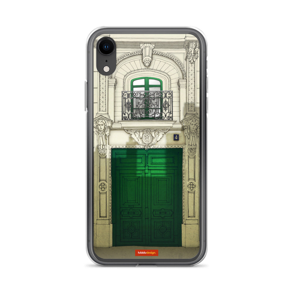 Fight for the light (green) - Illustrated iPhone Case