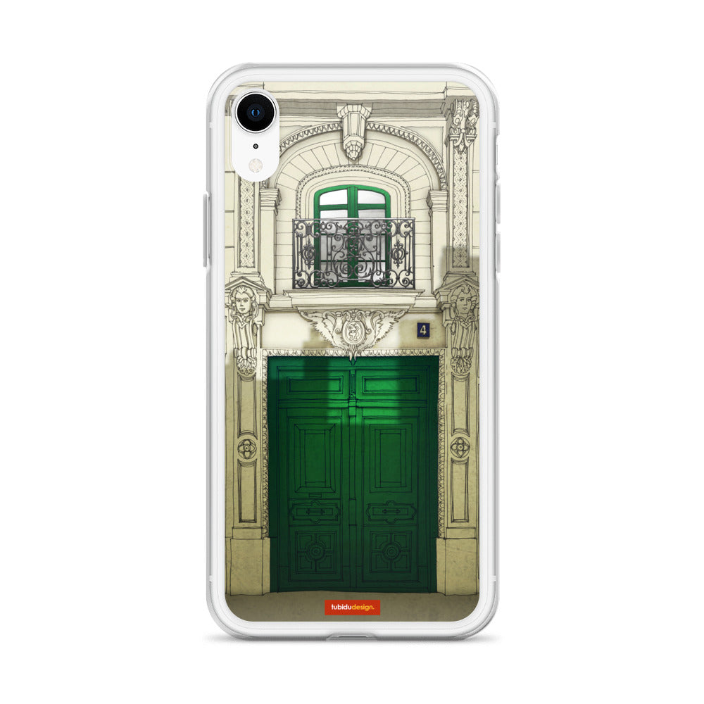 Fight for the light (green) - Illustrated iPhone Case