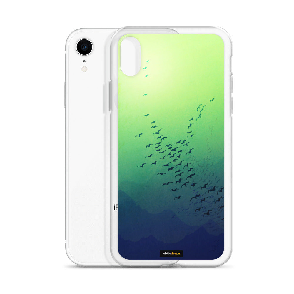 Awakening (green) - Illustrated iPhone Case