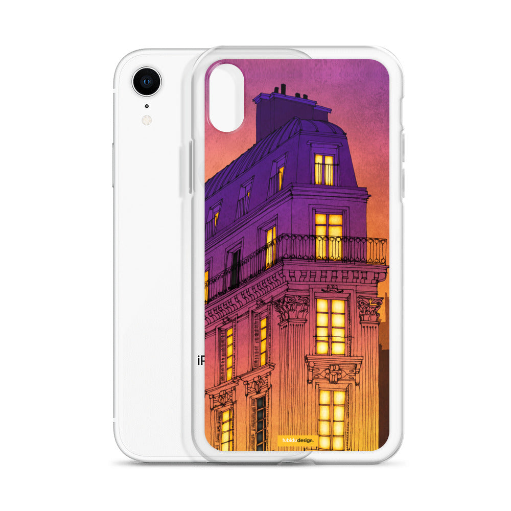 Bouleward de Magenta - Illustrated iPhone Case