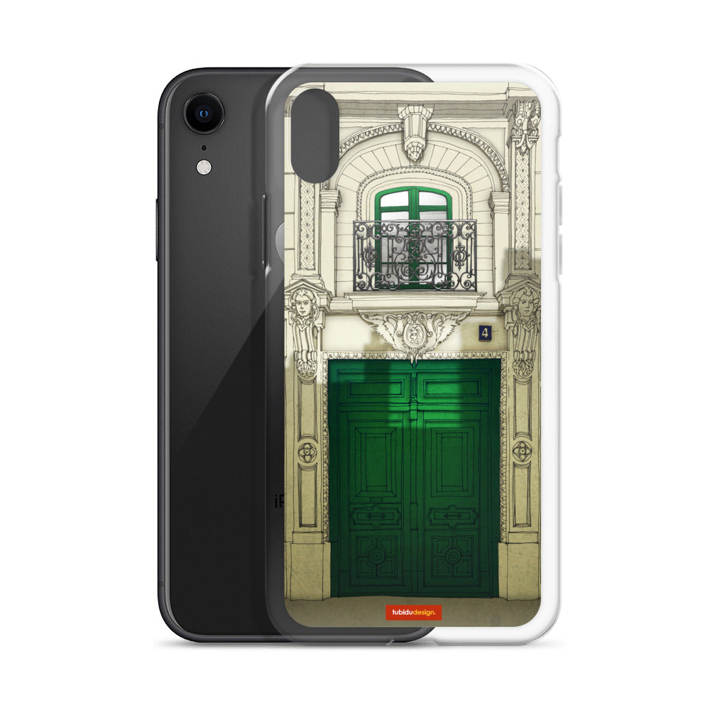 Fight for the light (green) - Illustrated iPhone Case