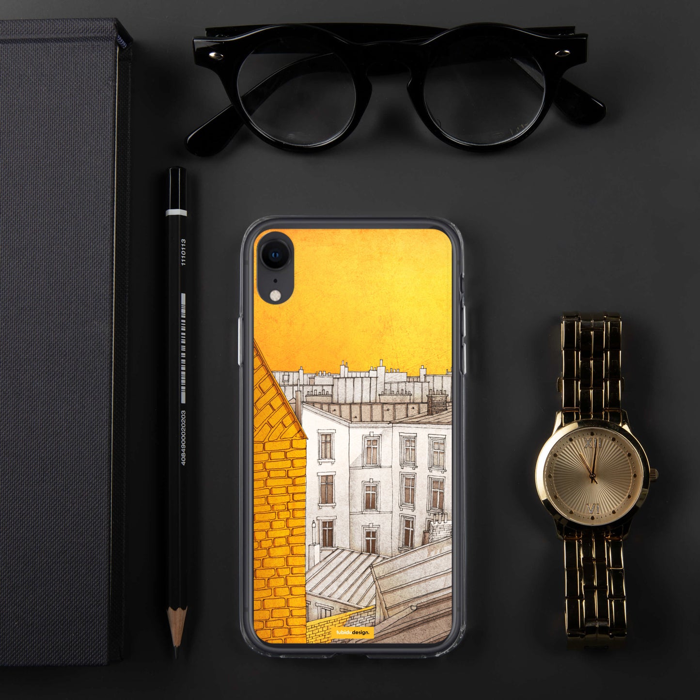 Sunny day in Paris - iPhone Case