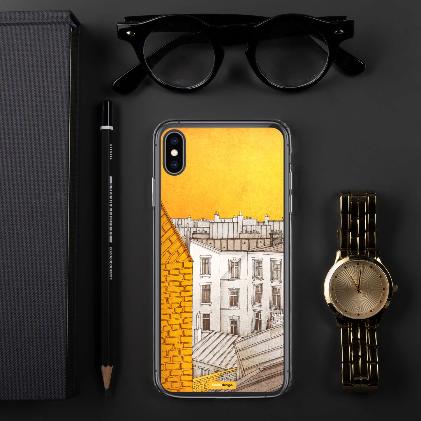 Sunny day in Paris - iPhone Case