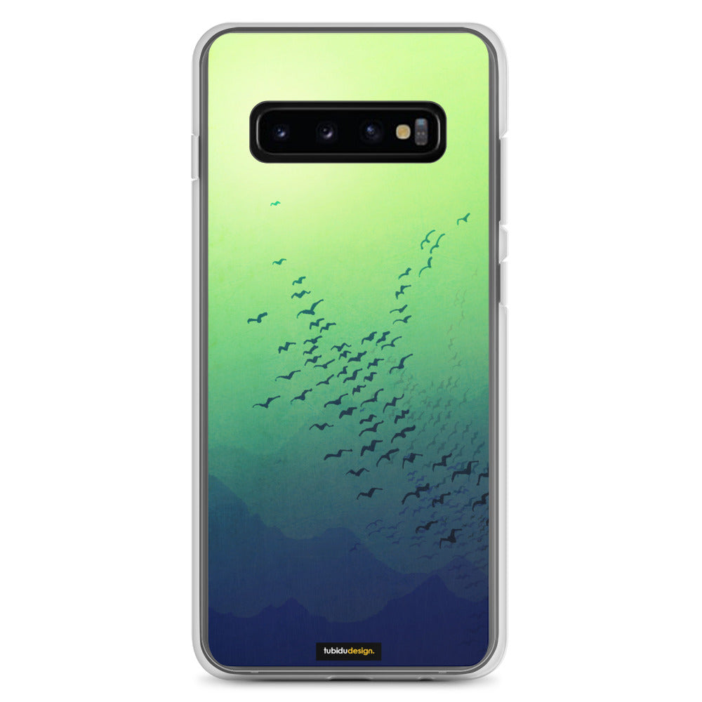 Awakening (green) - Illustrated Samsung Phone Case