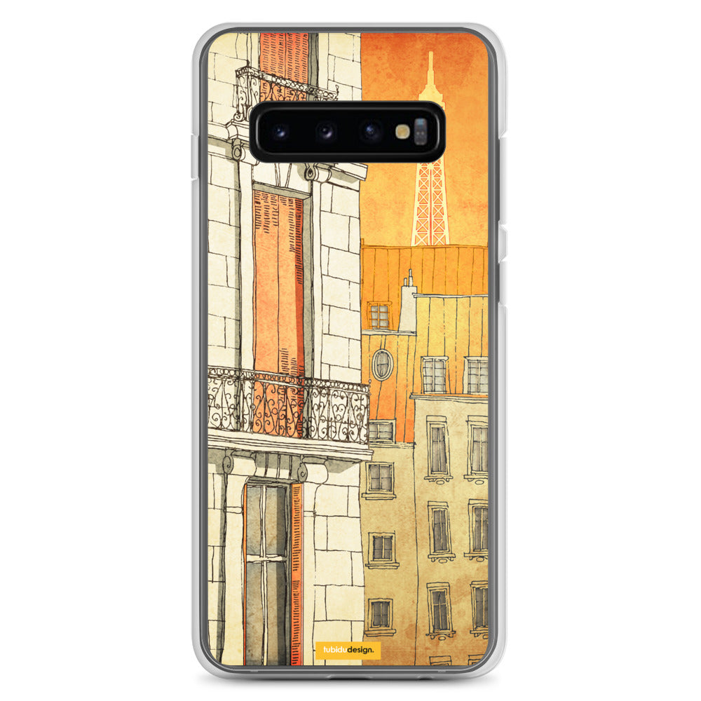 Paris windows - Illustrated Samsung Phone Case