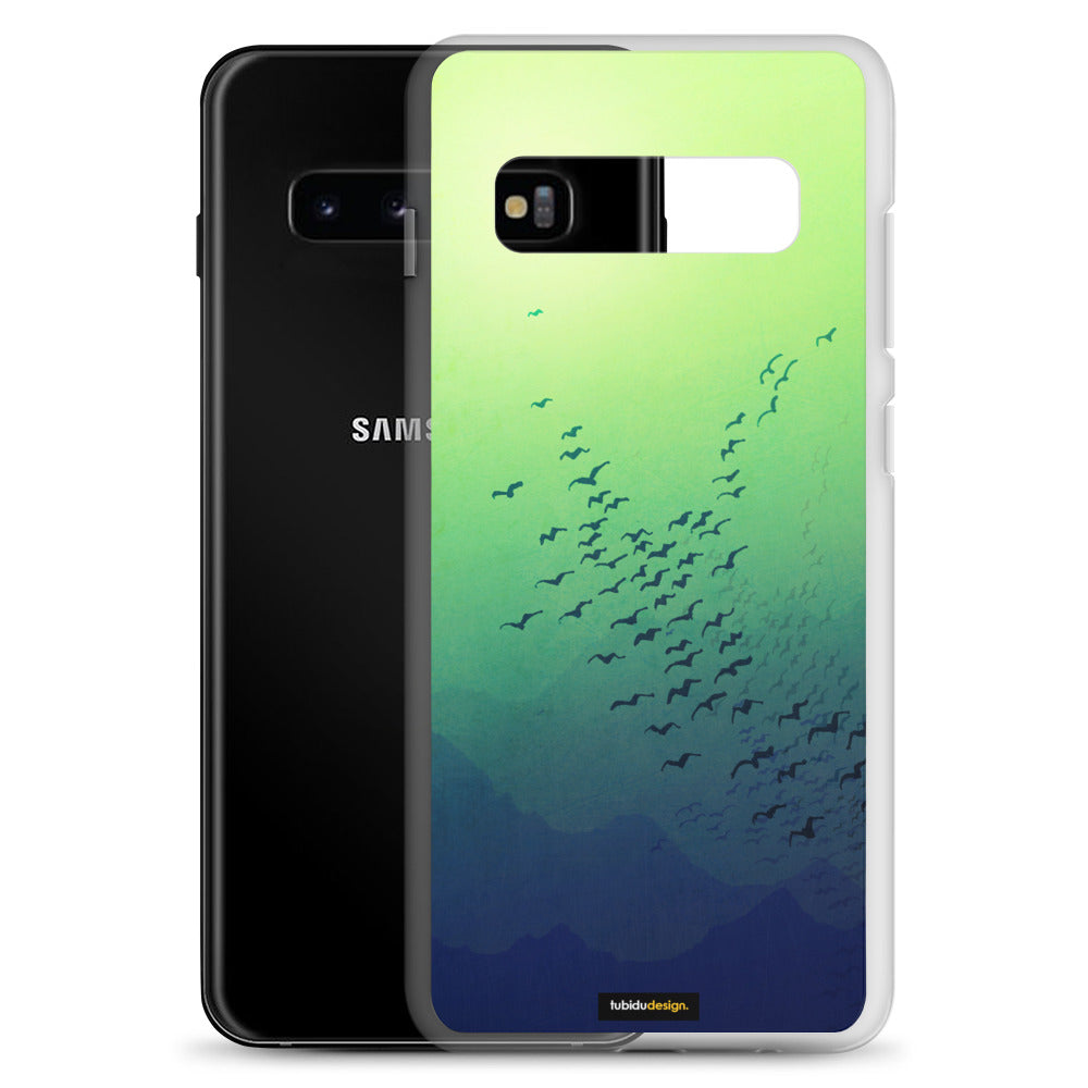 Awakening (green) - Illustrated Samsung Phone Case