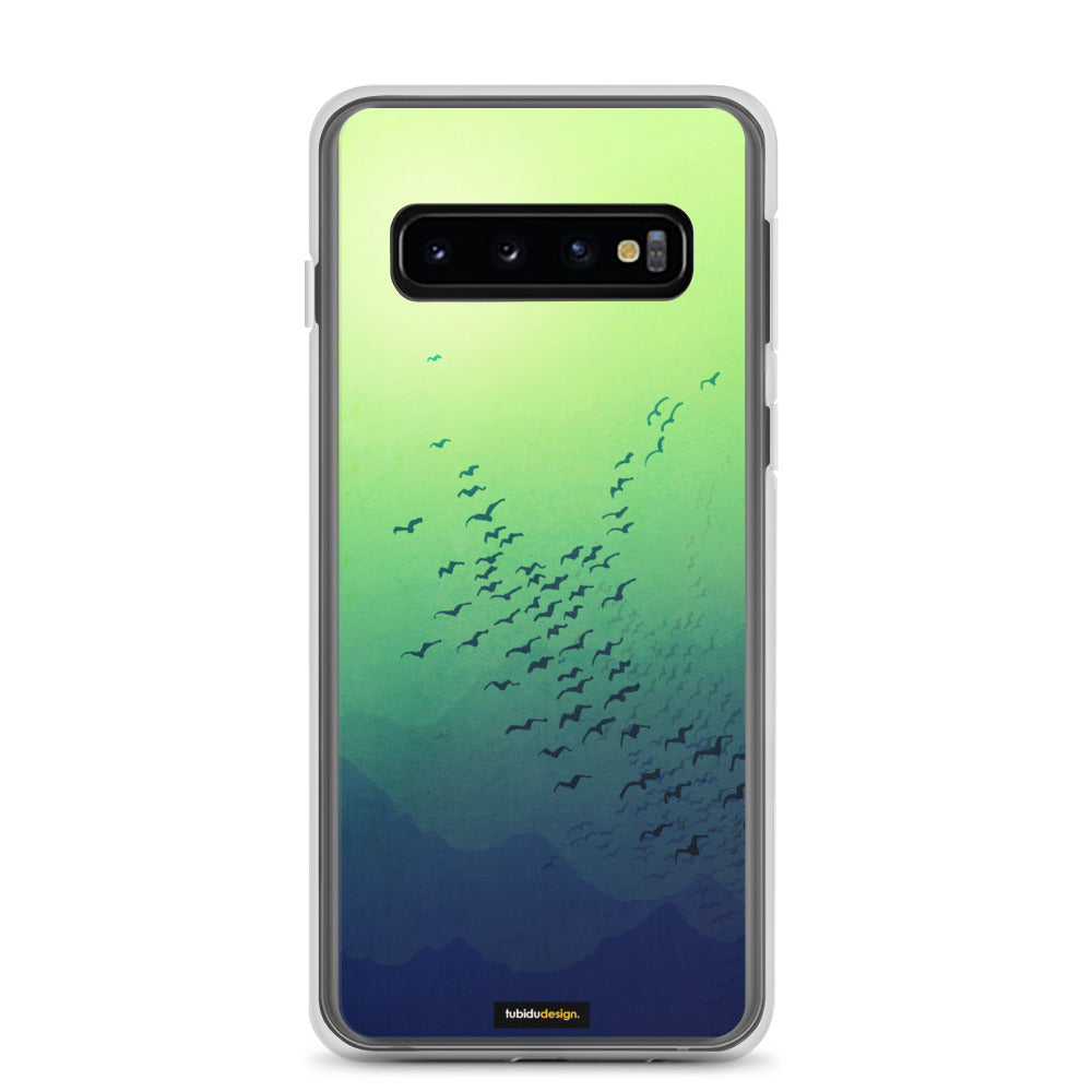 Awakening (green) - Illustrated Samsung Phone Case