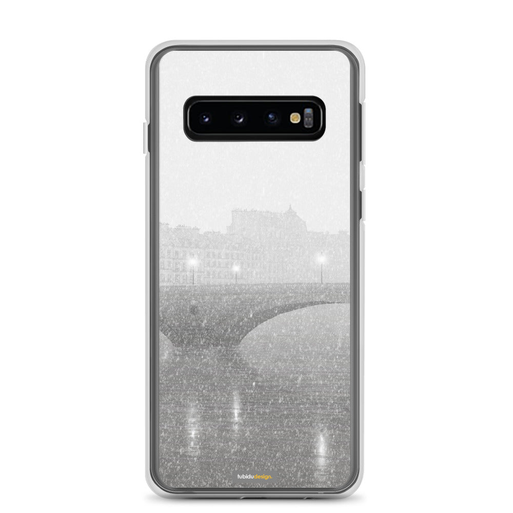 Ile Saint Louis (grey) - Illustrated Samsung Phone Case