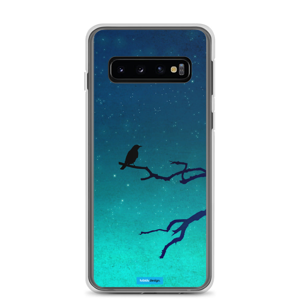 And then only the silence remains... - Illustrated Samsung Phone Case