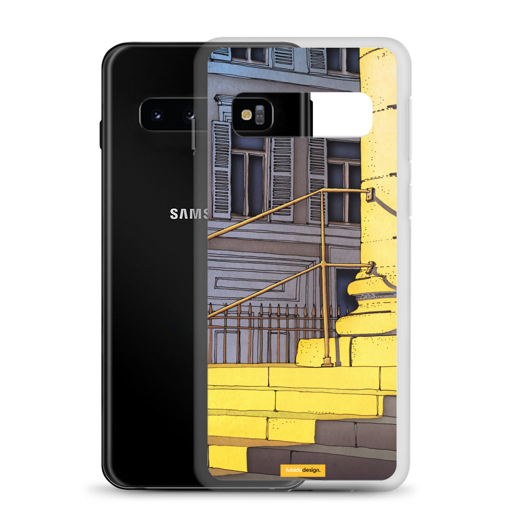 Bonjour Paris - Illustrated Samsung Phone Case