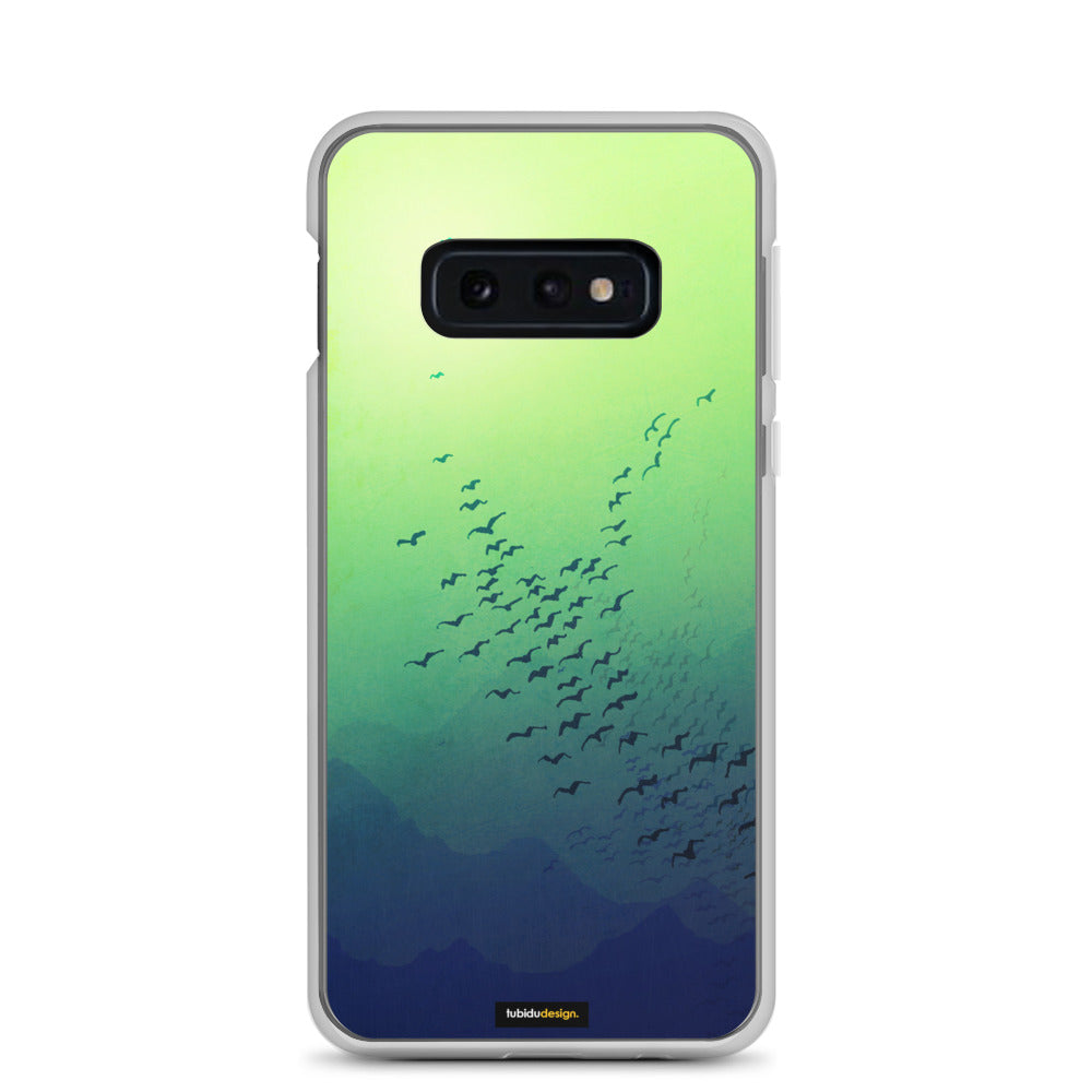 Awakening (green) - Illustrated Samsung Phone Case